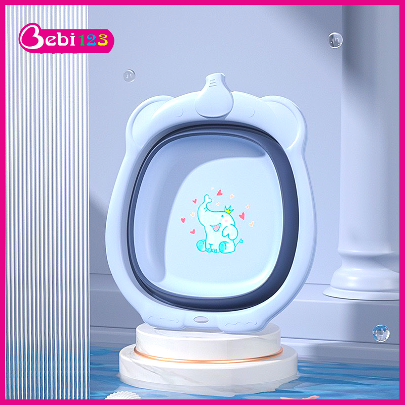 Thau chậu rửa mặt hình bò sữa và sư tử đáng yêu cho bé