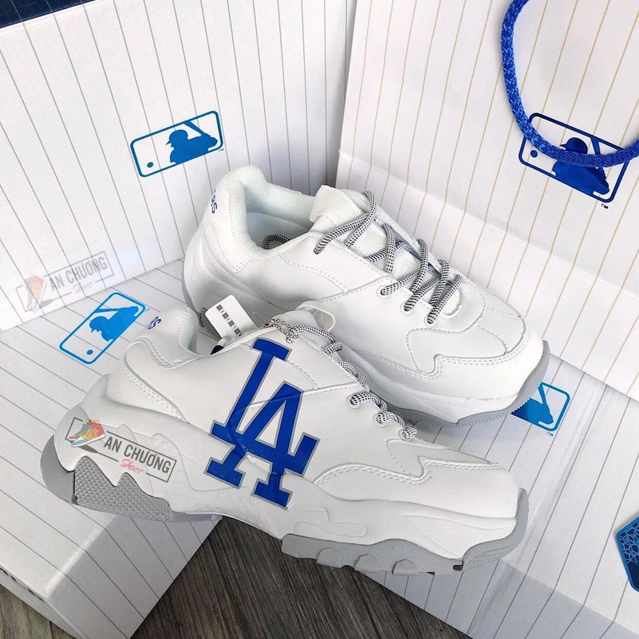 Giày Thể Thao Sneaker MLB Yankees L.A Trắng