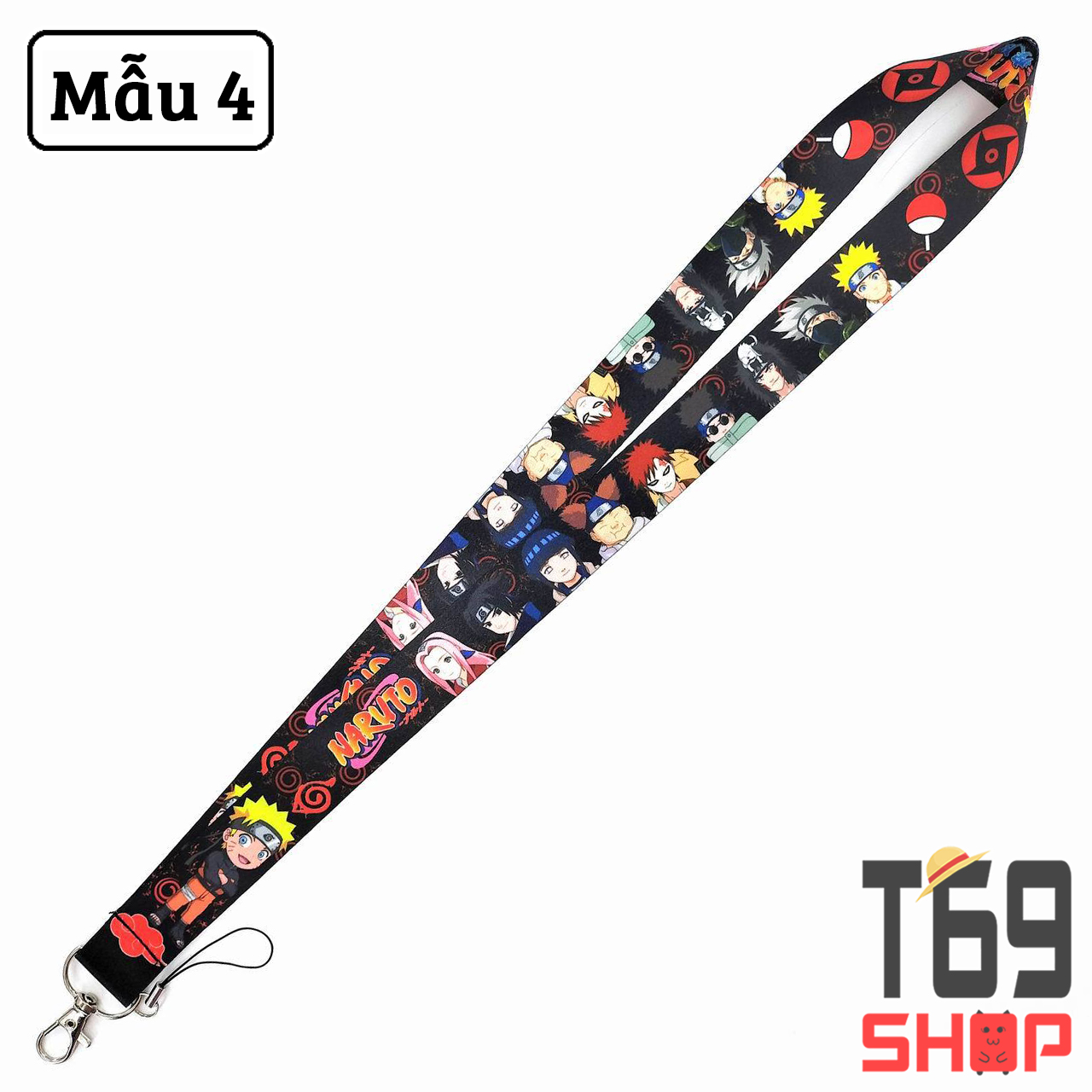 Móc khóa dây strap anime Naruto [T69 Shop]