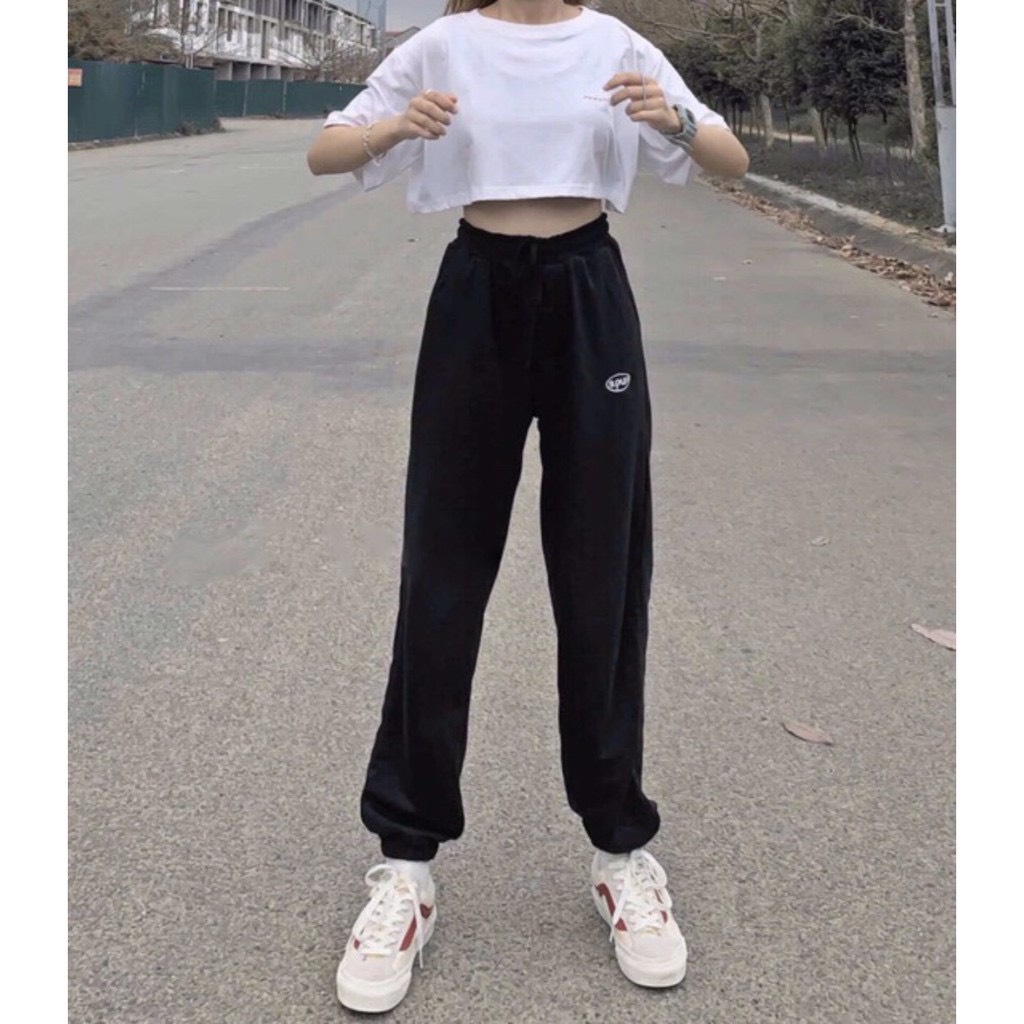 Quần spun Chất da cá dày w21