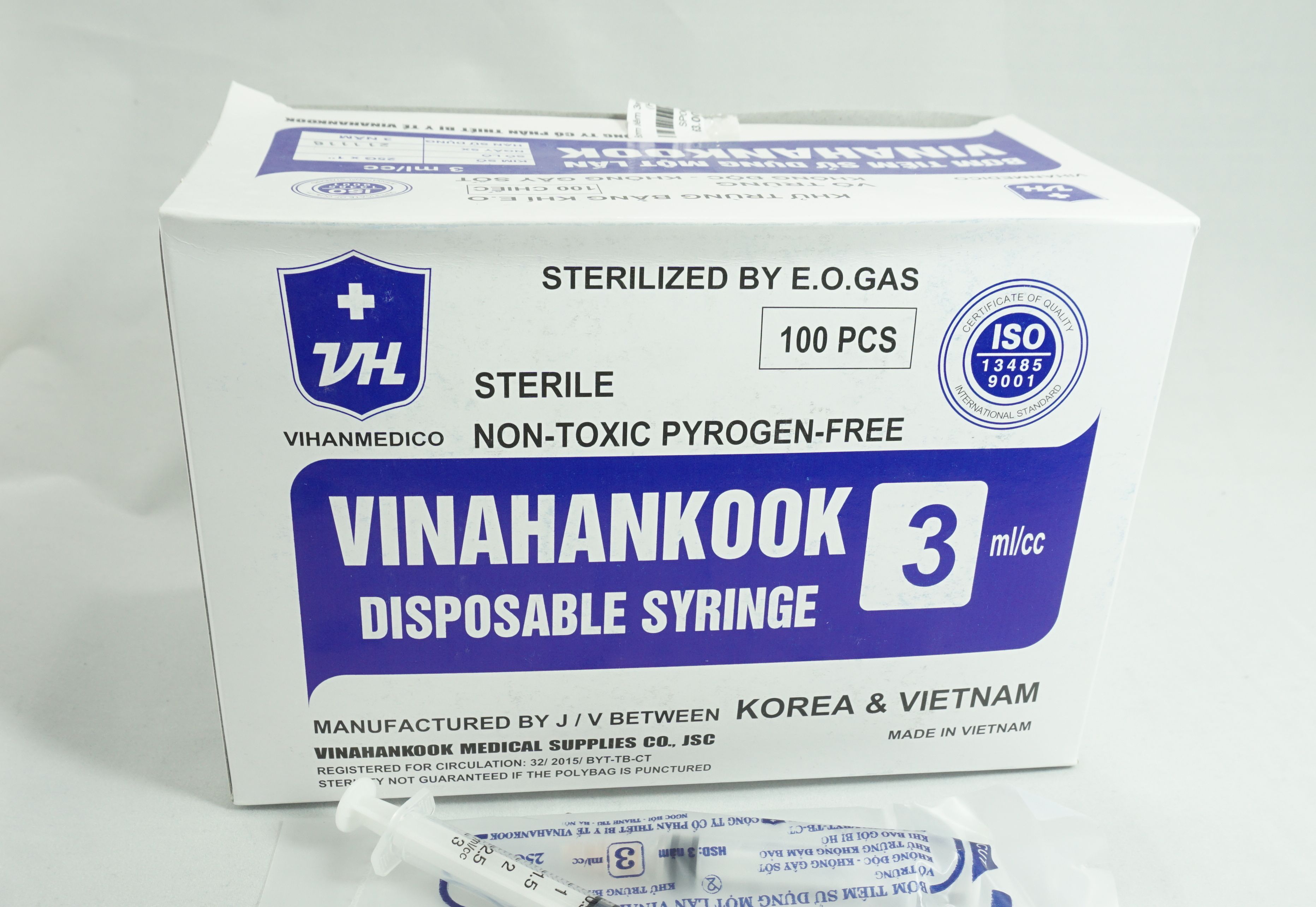 Hộp Bơm tiêm 5ml Vinahankook