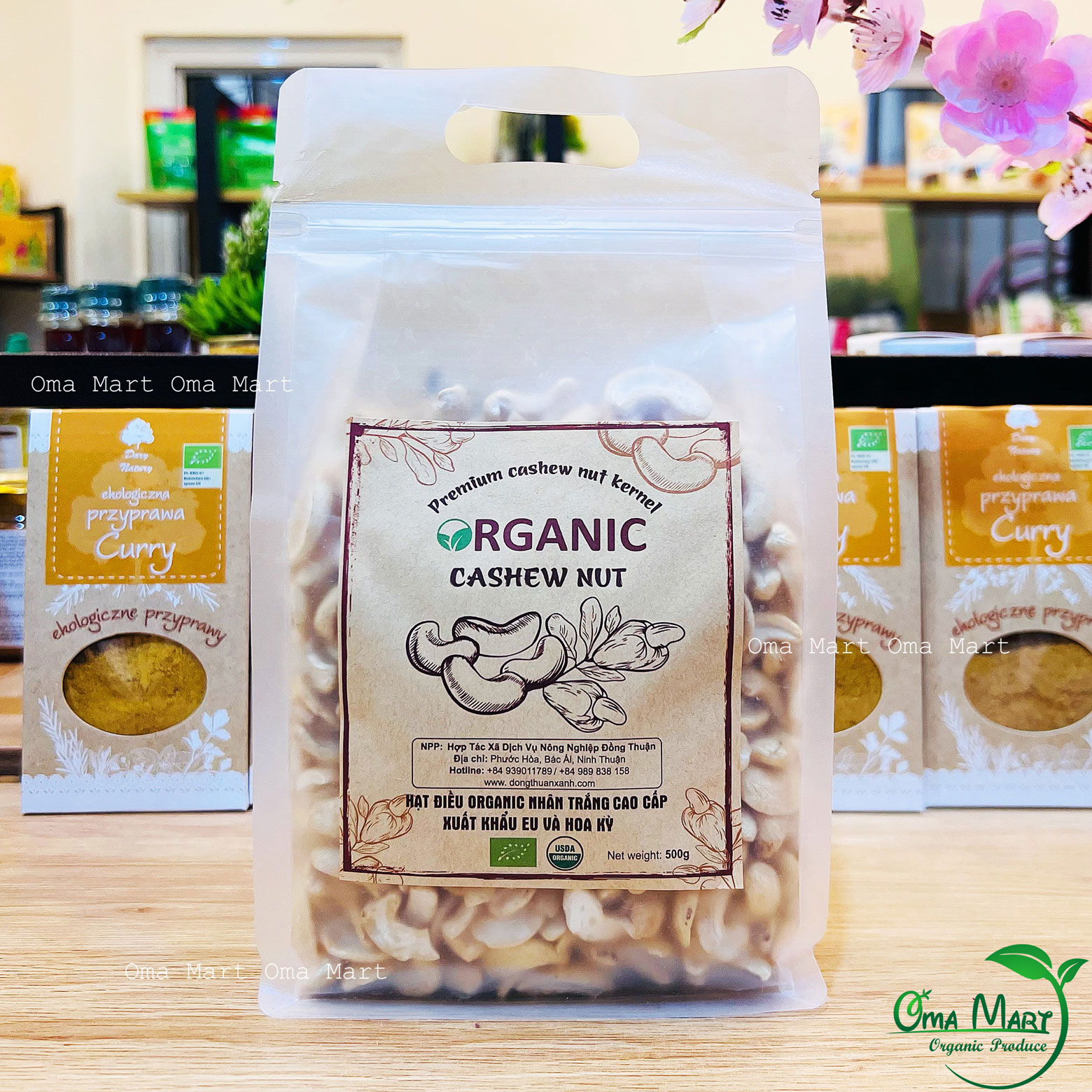 Vietnamese organic white synthetic cashew