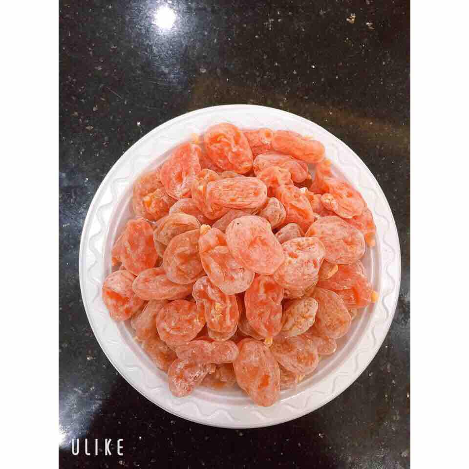 400gr ô mai đào hồng không hạt