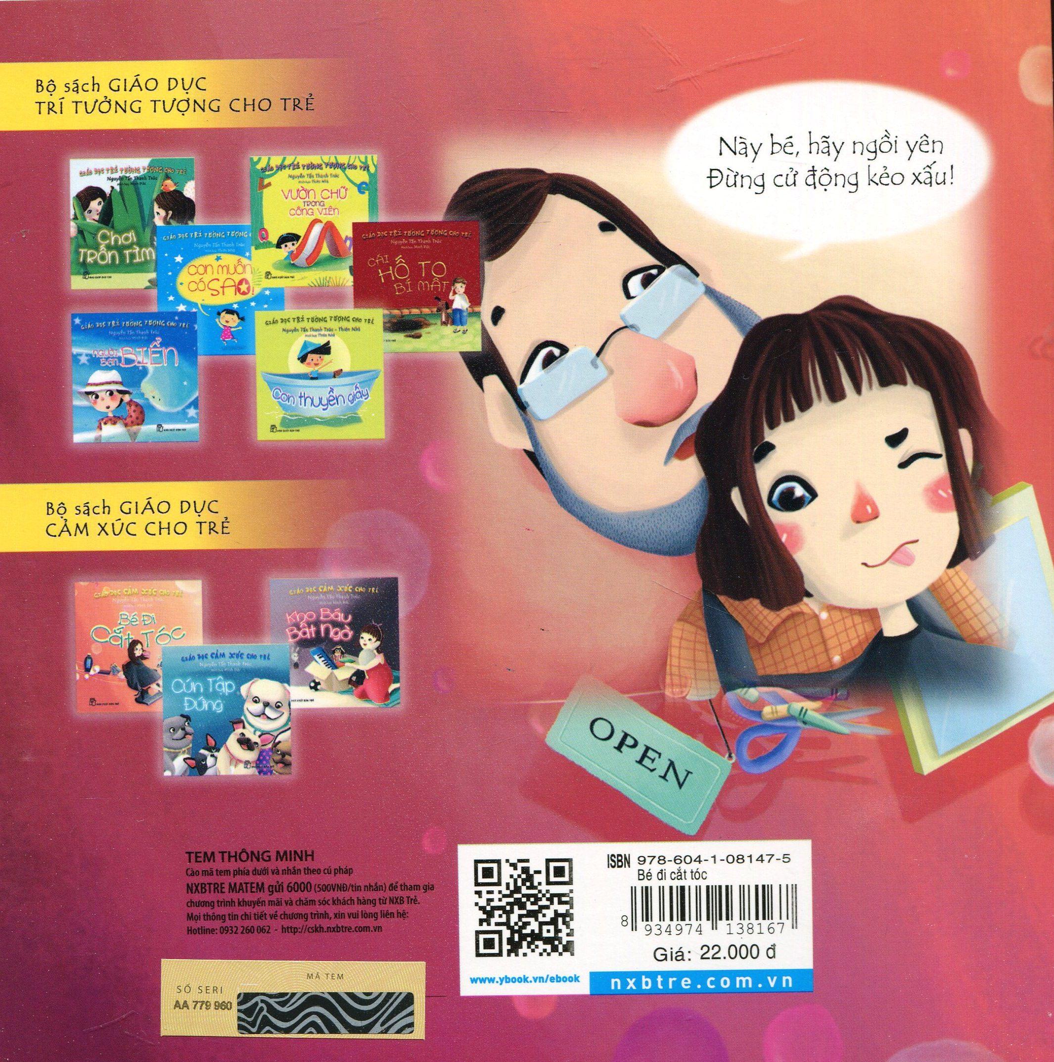 Giúp Bé Làm Chủ Cảm Xúc - Bé Đi Cắt Tóc