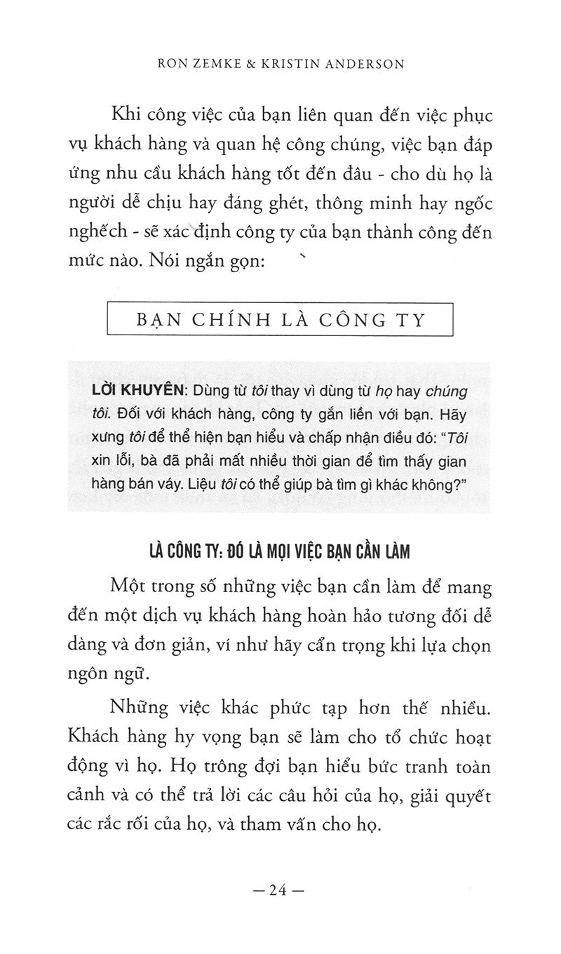 Sách - Dịch Vụ Sửng Sốt Khách Hàng Sững Sờ