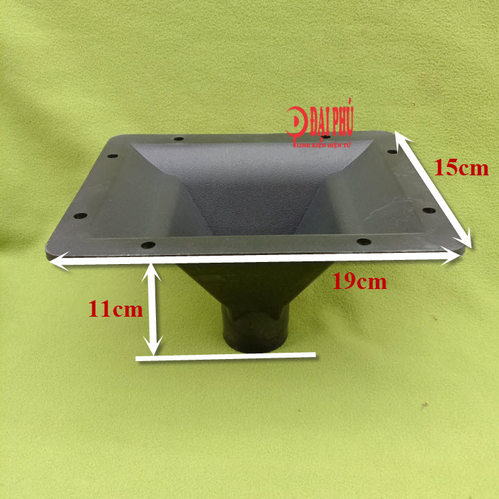 Họng loa treble kèn 19x15x11cm