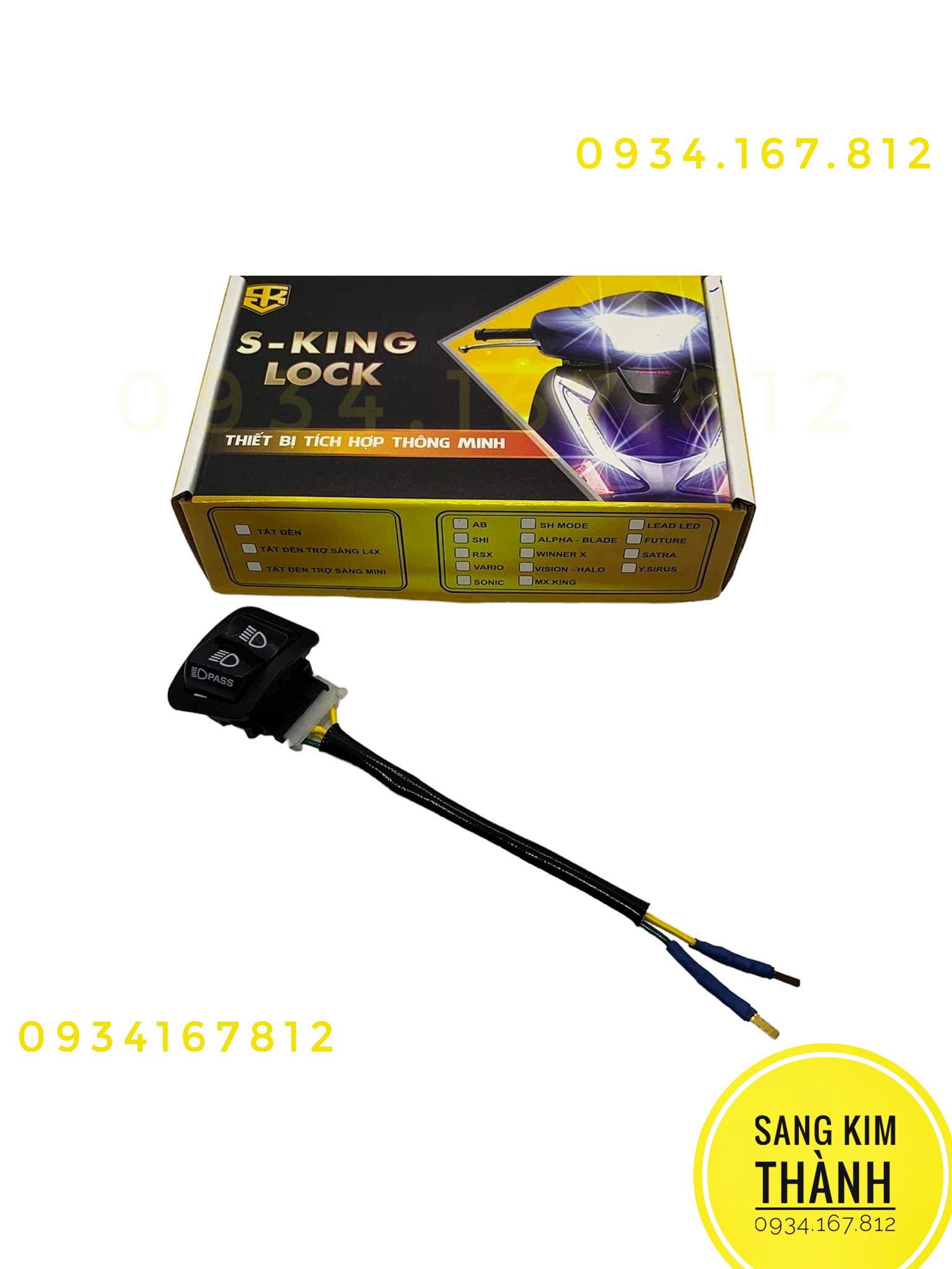 Công tắc Passing Air Blade 125i / 150i / 160i Đời Mới
