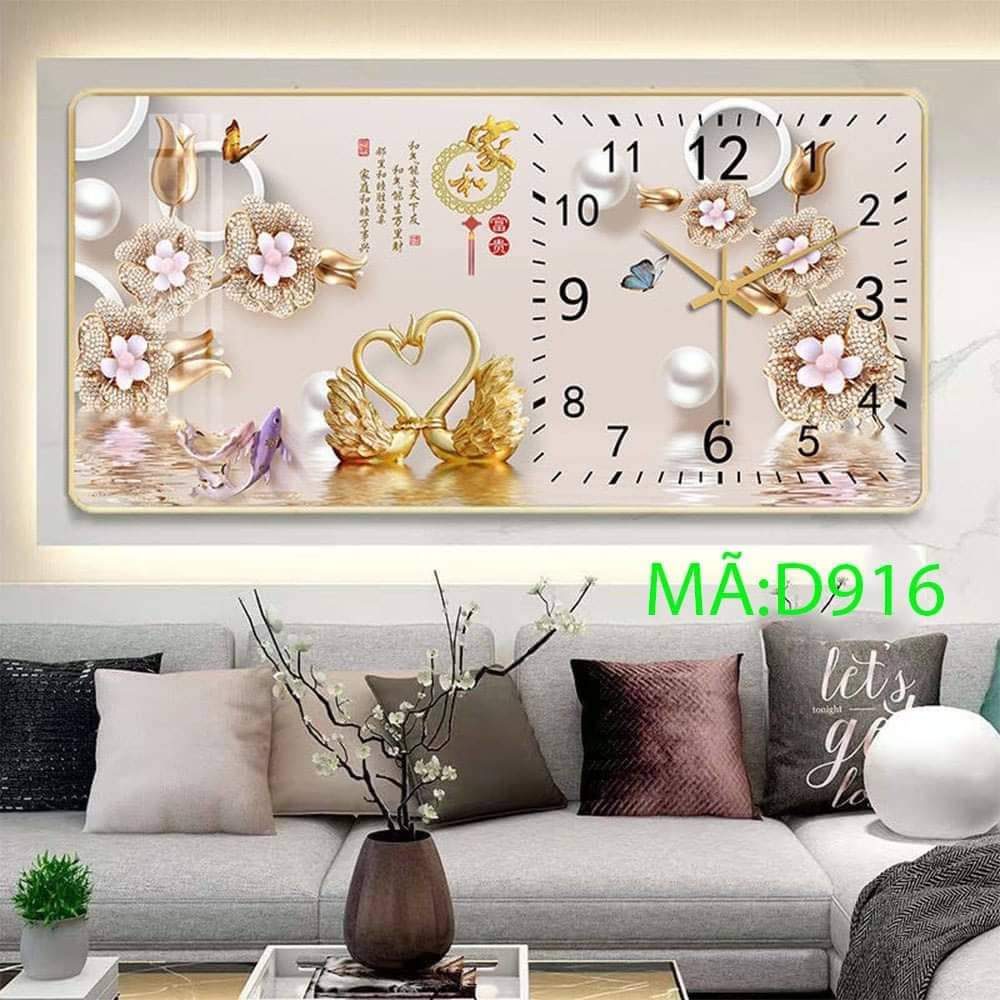 TRANH ĐỒNG HỒ TRÁNG GƯƠNG