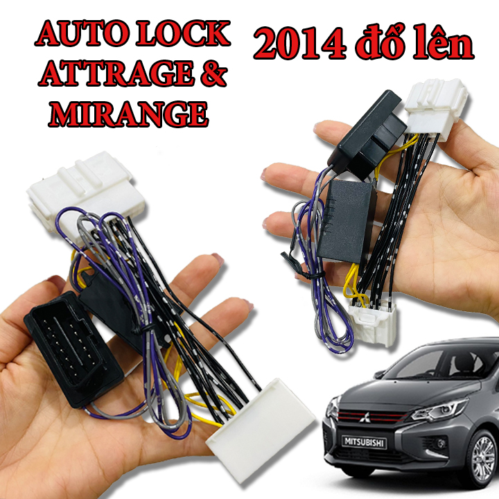 Auto lock, speed lock ATTRAGE , MIRANGE 2014-2024
