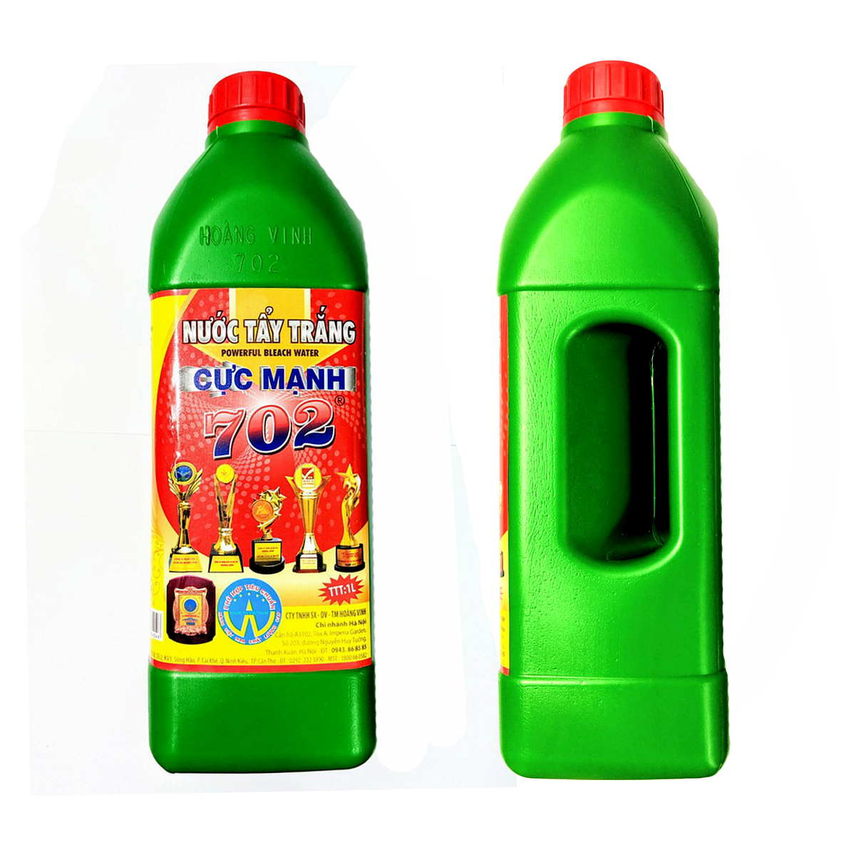 [HCM][DUNG DỊCH TẨY TRẮNG SIÊU MẠNH ĐA NĂNG] Nước tẩy trắng cực mạnh 702 1L / 500ML