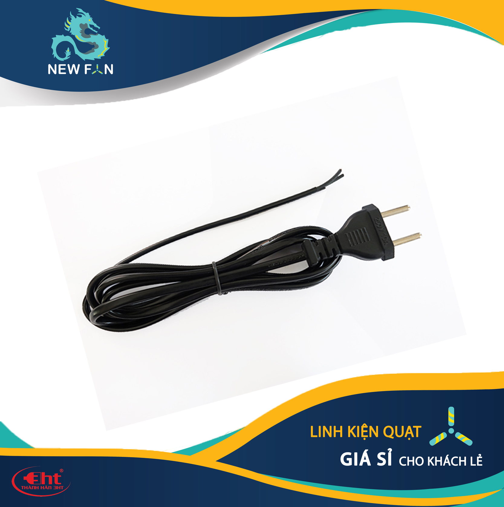 DÂY NGUỒN ĐIỆN 2 MÉT