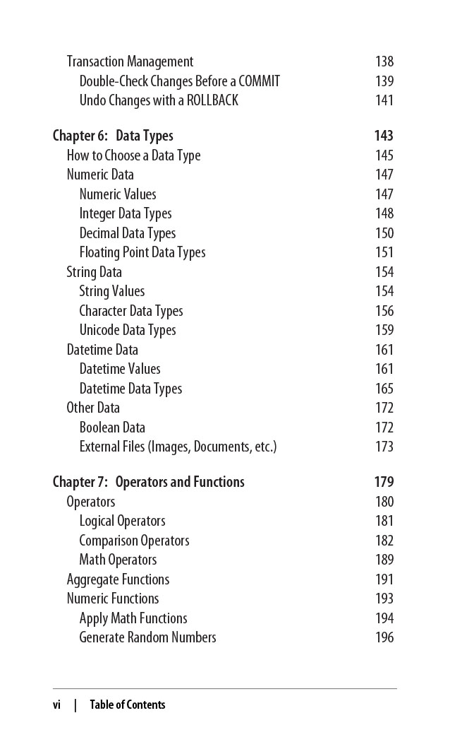 SQL Pocket Guide A Guide