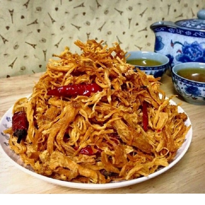 [HCM]500g KHÔ GÀ CHÁY TÓI