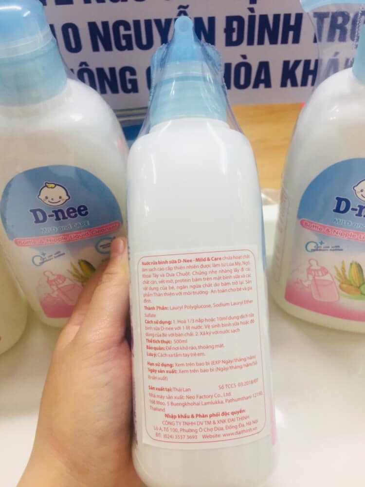 Nước rửa bình Dnee Đại Thịnh Nước rửa bình sữa Dnee