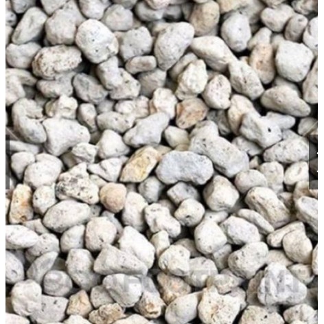 Đá Bọt NúI Lửa Pumice Stone (1 Kg) size 1-2cm Thổ Nhĩ Kỳ (đá trắng)