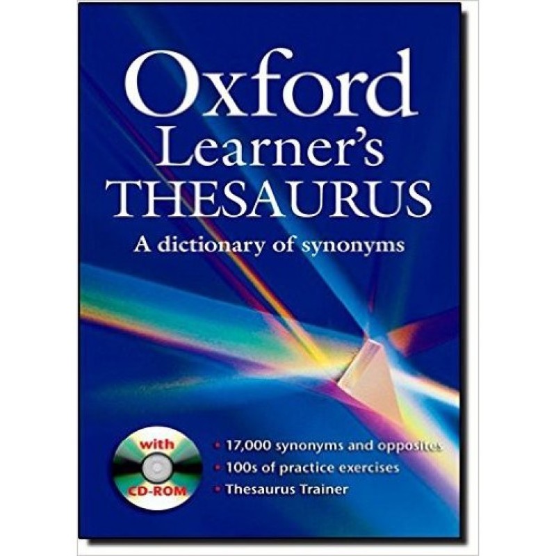 Từ Điển: Oxford LearnerS Thesaurus With Cd Room (Phiên Bản Anh - Anh)