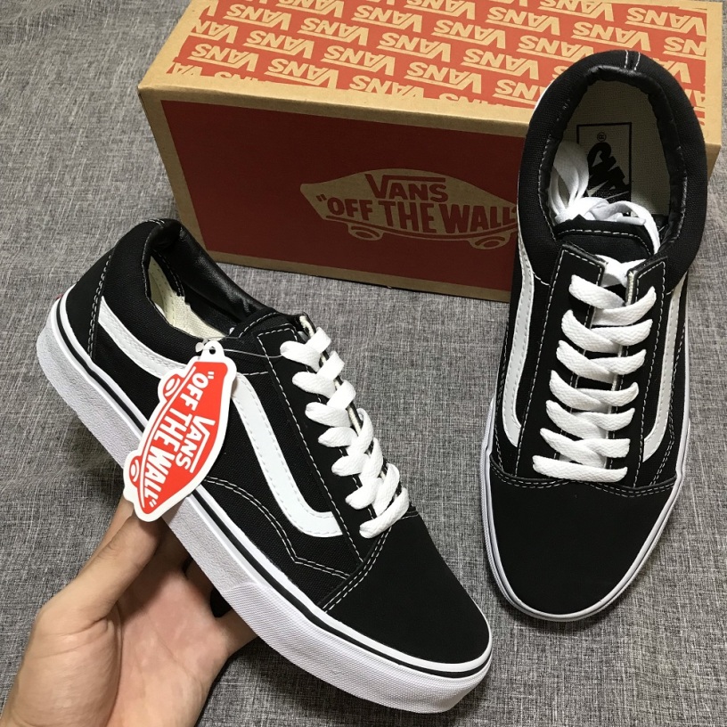 Giày Vans-Old Skool Đen Full Box Full Size Nam Nữ Bảo Hành 12 Tháng Đi Không Vừa Được Đổi Size giá rẻ