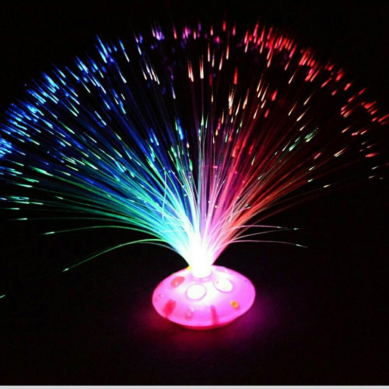 Đèn Led Sợi Quang Trang Trí Đổi Màu