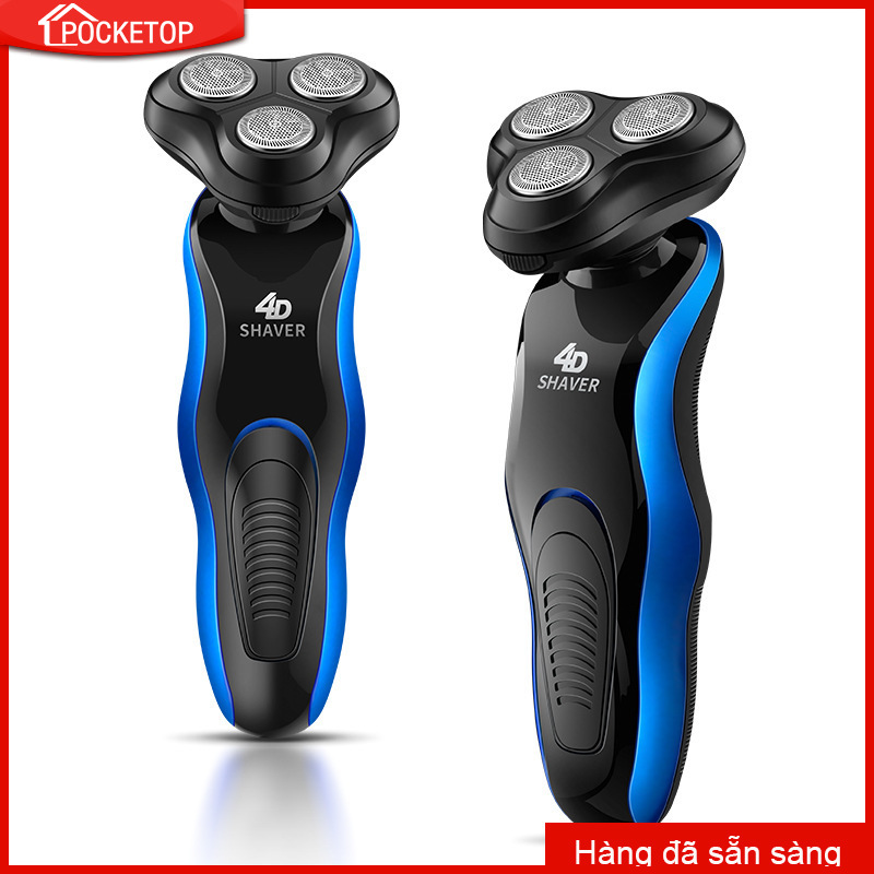 POCKETOP Máy cạo râu lưỡi 4D sạc thông minh
