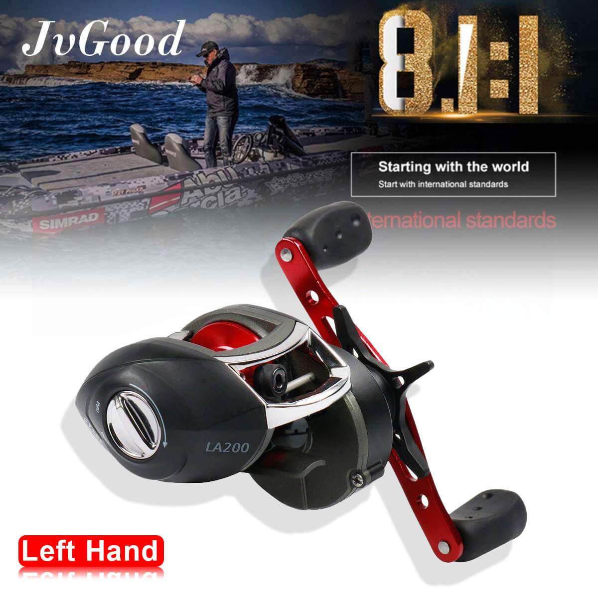 JvGood Spinning Fishing Reels, Baitcasting Reel Right/Left Fish Reel with High speed 8.1:1
