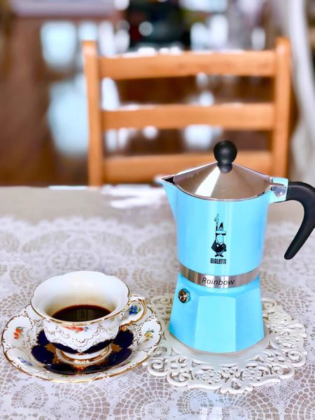 ẤM PHA CÀ PHÊ BIALETTI RAINBOW 3 CUP