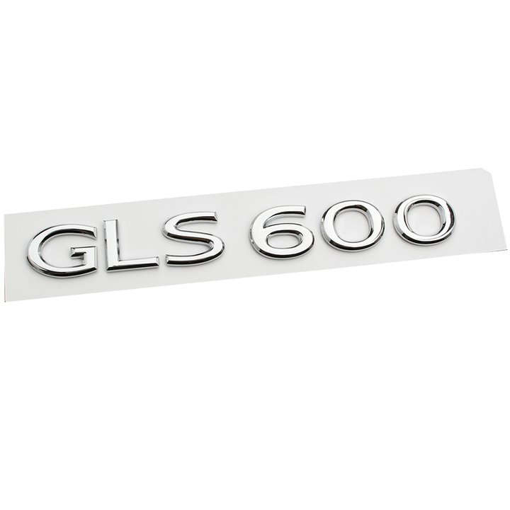 Decal tem chữ GLS600 dán đuôi xe ô tô Maybach trang trí