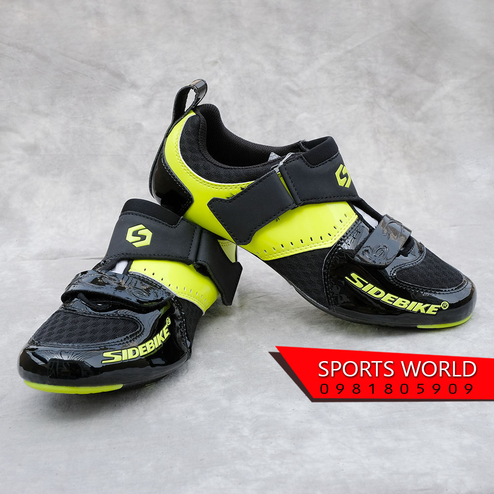 Giày can đế CARBON dòng TRIATHLON (ba môn phối hợp) SIDEBIKE SD-016