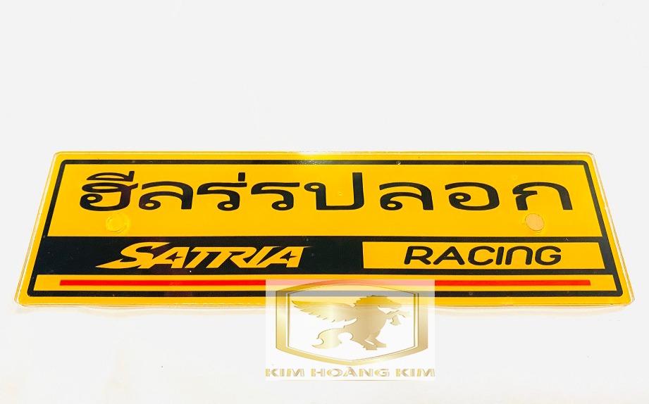 Bảng tên Thái gắn Satria Siêu Rẻ bền đẹp