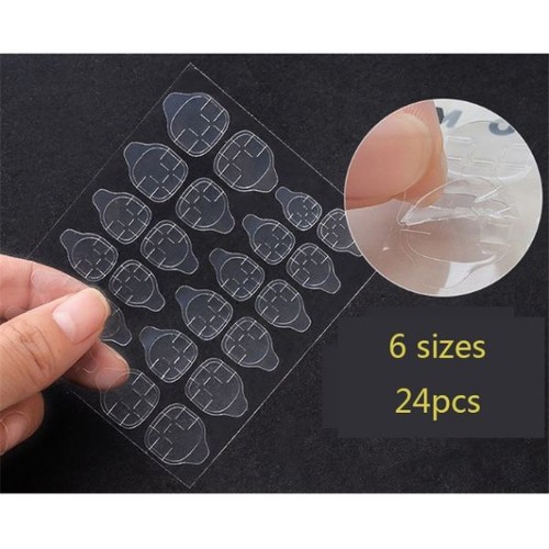 [HCM]Set 3 (72 miếng)Dán Móng Giả Tay/Chân Silicone