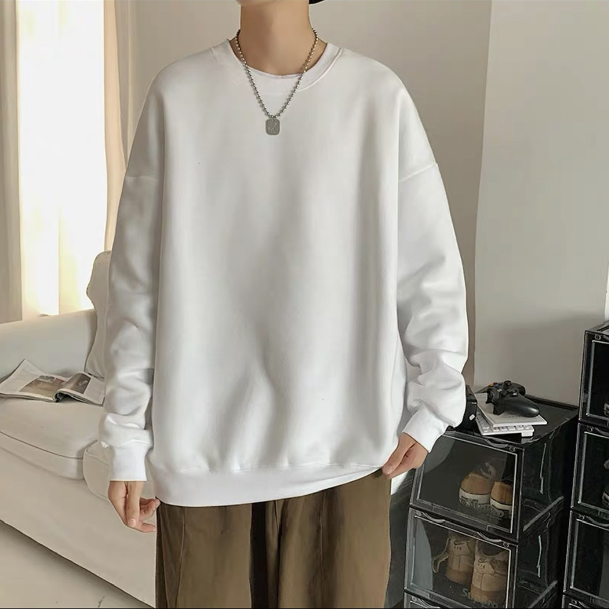 Áo Sweater - Nỉ Chui Trơn NHIỀU MÀU SẮC LỰA CHỌN