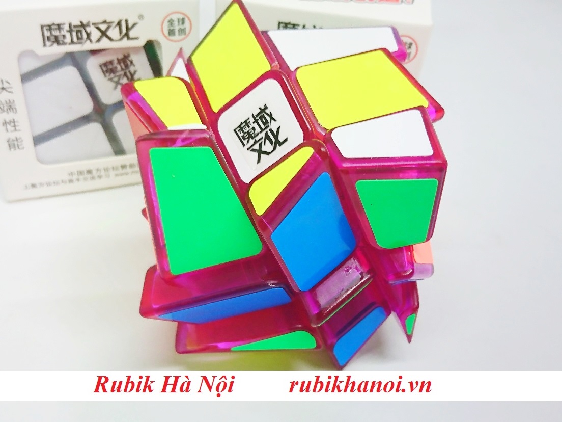 Rubik Windmill Crazy Moyu Tranparent Phiên Bản Giới Hạn