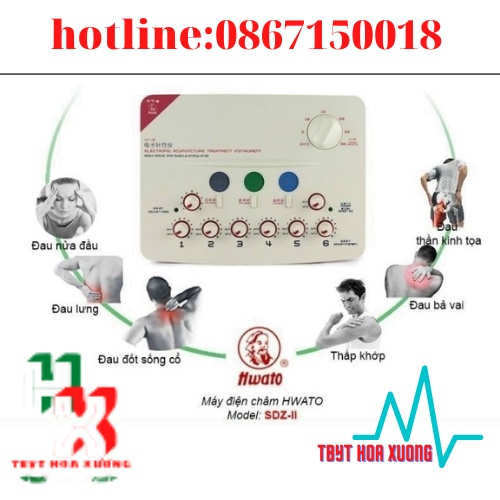 Máy Điện Châm, Châm Cứu Hoa Đà HWATO SDZ II