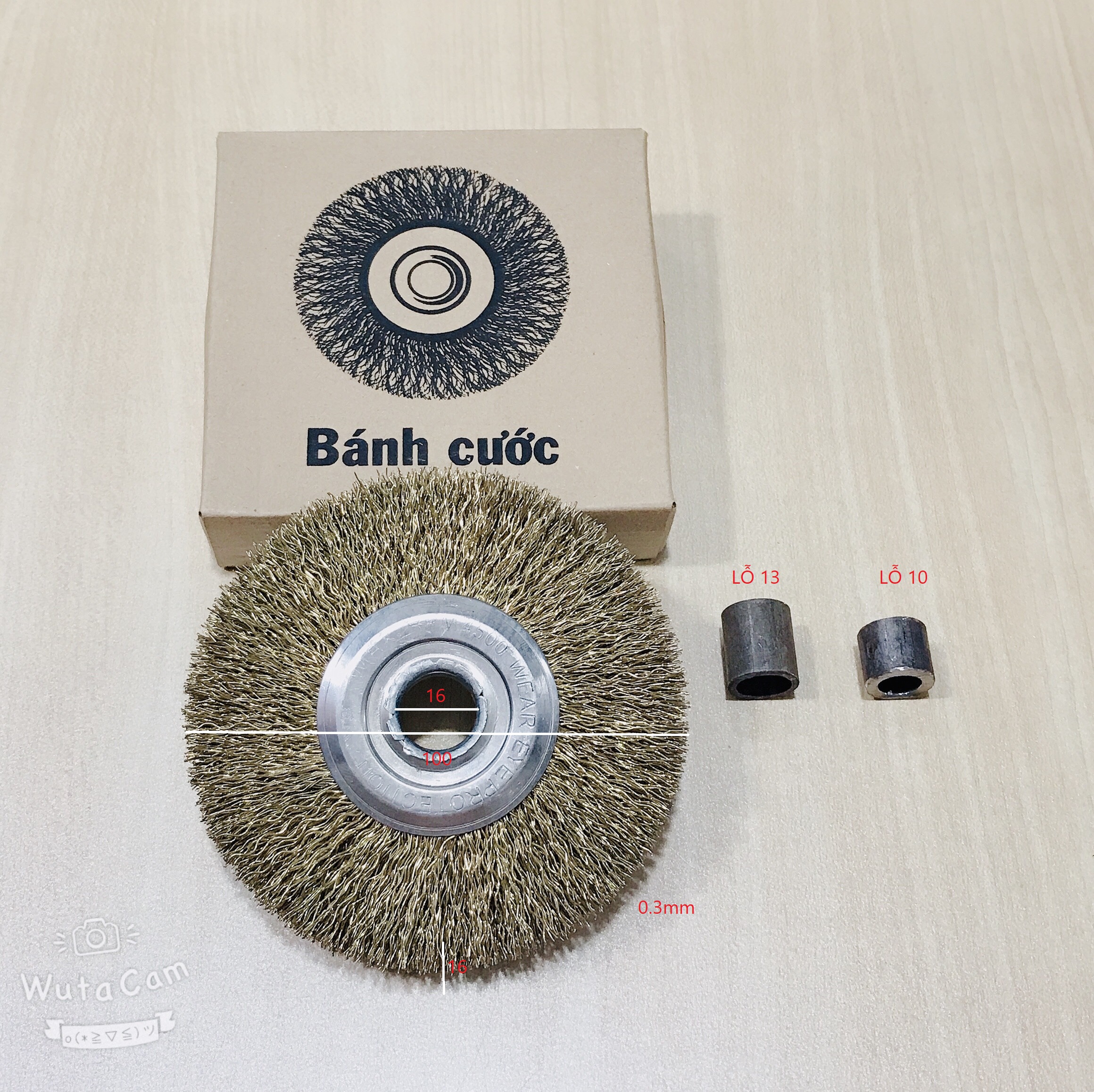 Bánh cước thép 100x16x16(0.3-0.5-0.8)