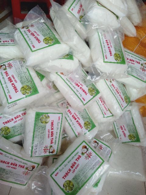 THẠCH DỪA THÔ 5 kí size 15 ly(1,5cm)