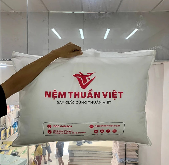 gối lông vũ  cao cấp  50 x 70