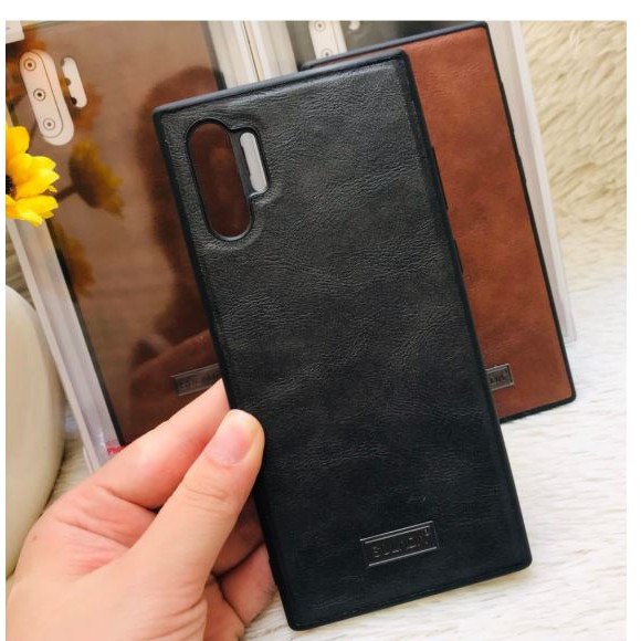 GALAXY NOTE 10/ NOTE 10 PLUS_ ỐP LƯNG VÂN DA HIỆU SULADA CAO CẤP