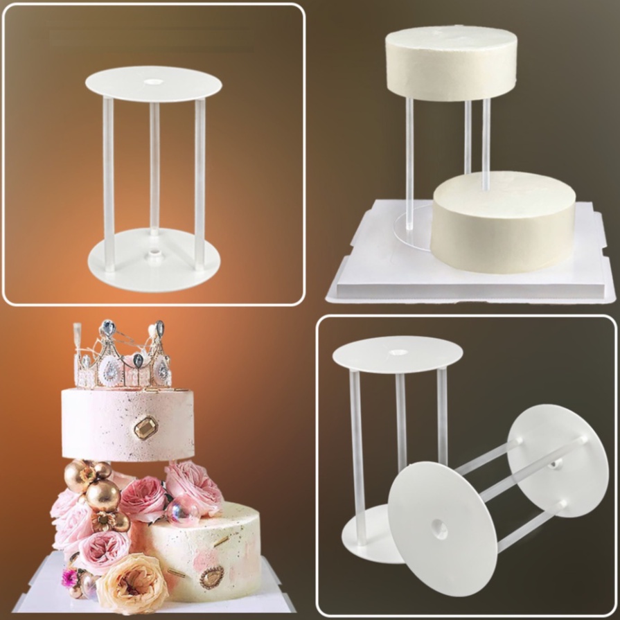 Chồng tầng bánh 16cm - Trang trí bánh sinh nhật bánh kem