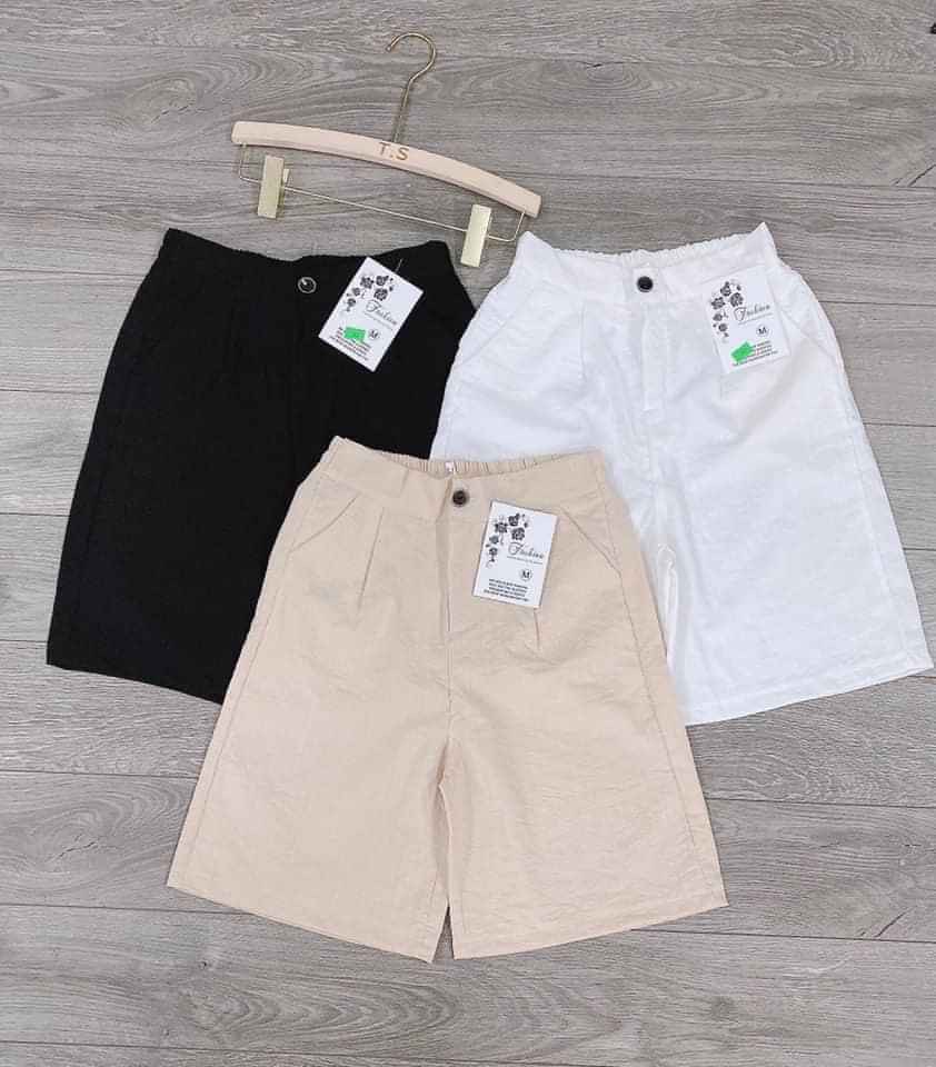 Quần Short Đũi Xước Nữ