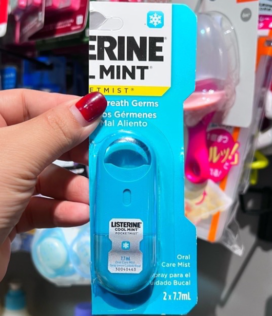 Combo 3 candy foil pineapple mouth Listerine freshburst pocketpaks breath strips candy scented mouth 3x24-vent spa cafe