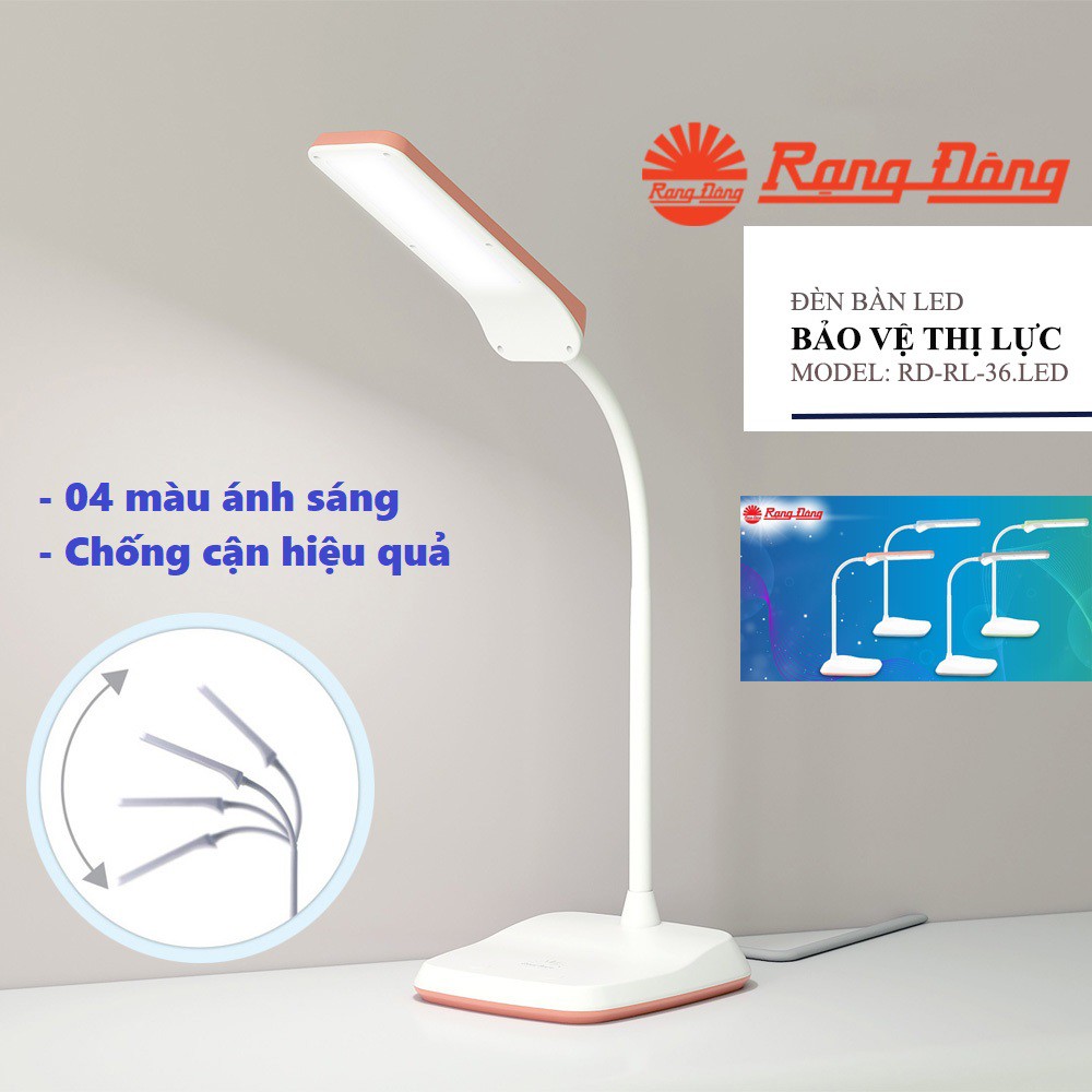 Đèn bàn LED cảm ứng RD-RL-36.LED Rạng Đông
