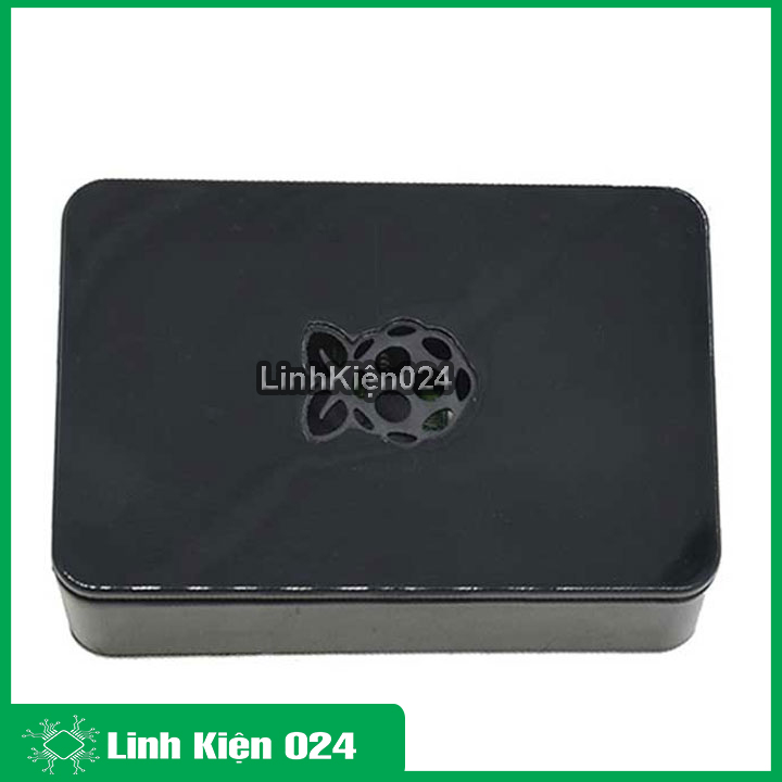 Vỏ raspberry pi 4b màu đen