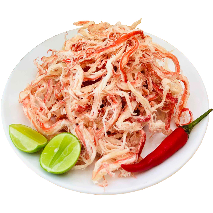 Mực Xé Sợi Hấp Nước Cốt Dừa ViettinMart 150G