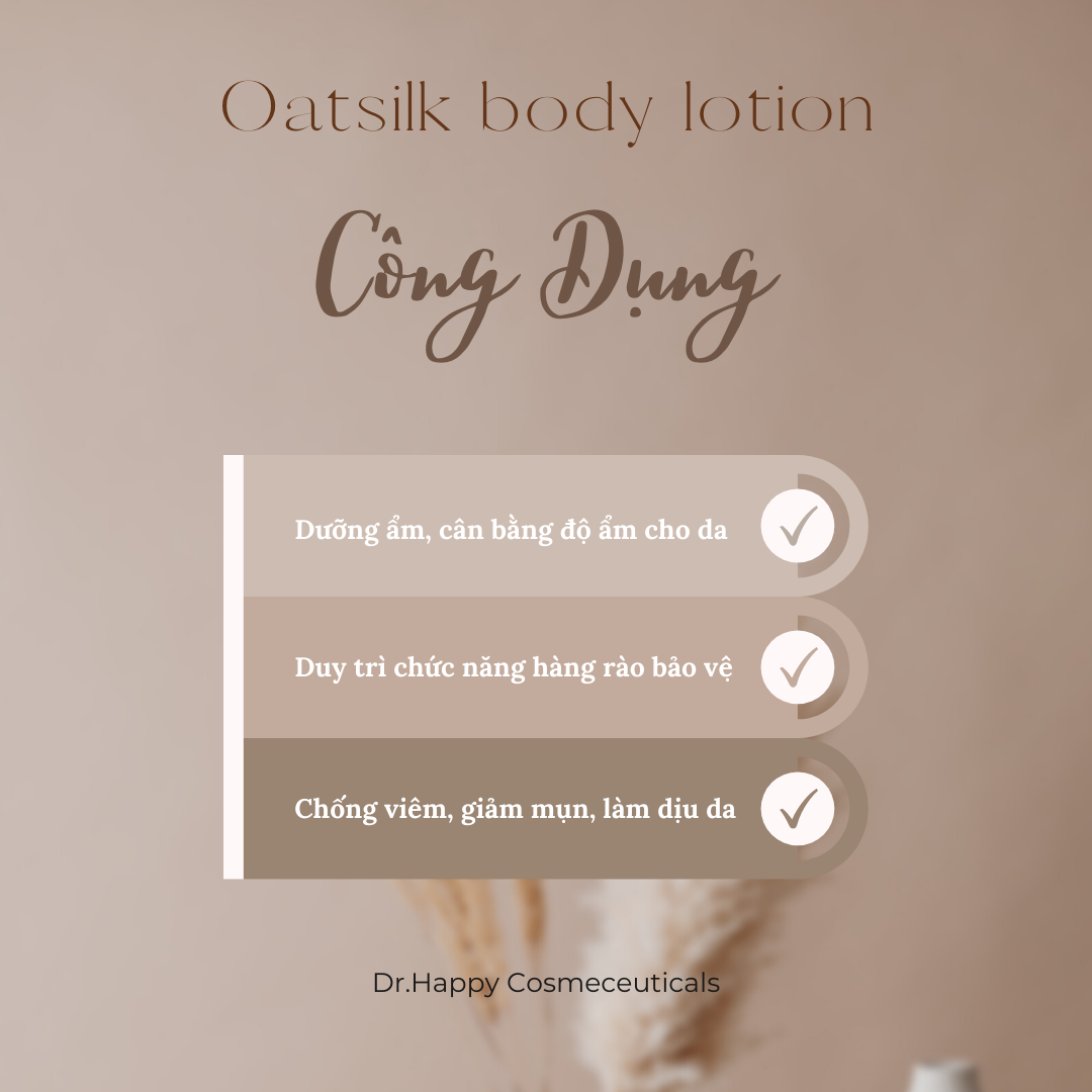 [authư·FCL Oat Silk Body Lotion- Dưỡng thể - Dưỡng ẩm