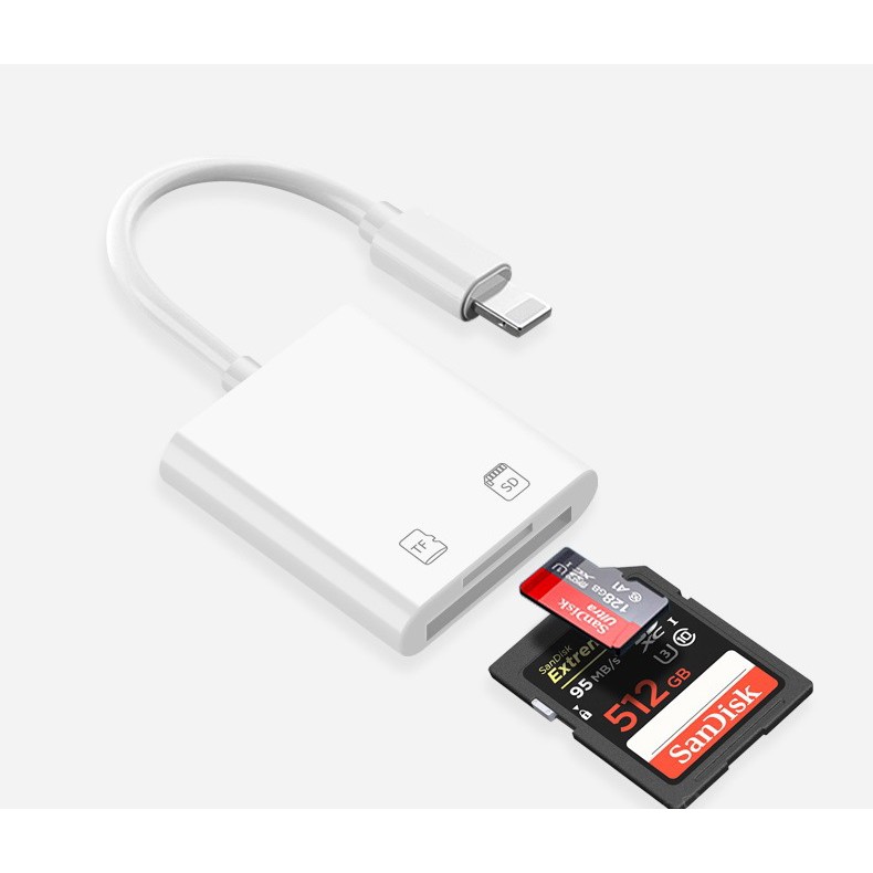 [HCM]Đầu đọc thẻ nhớ iPhone iPad ( SD / Micro SD )