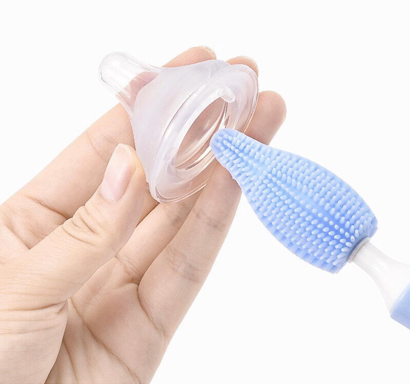 Cọ rửa bình sữa silicon chống trầy, chắc chắn