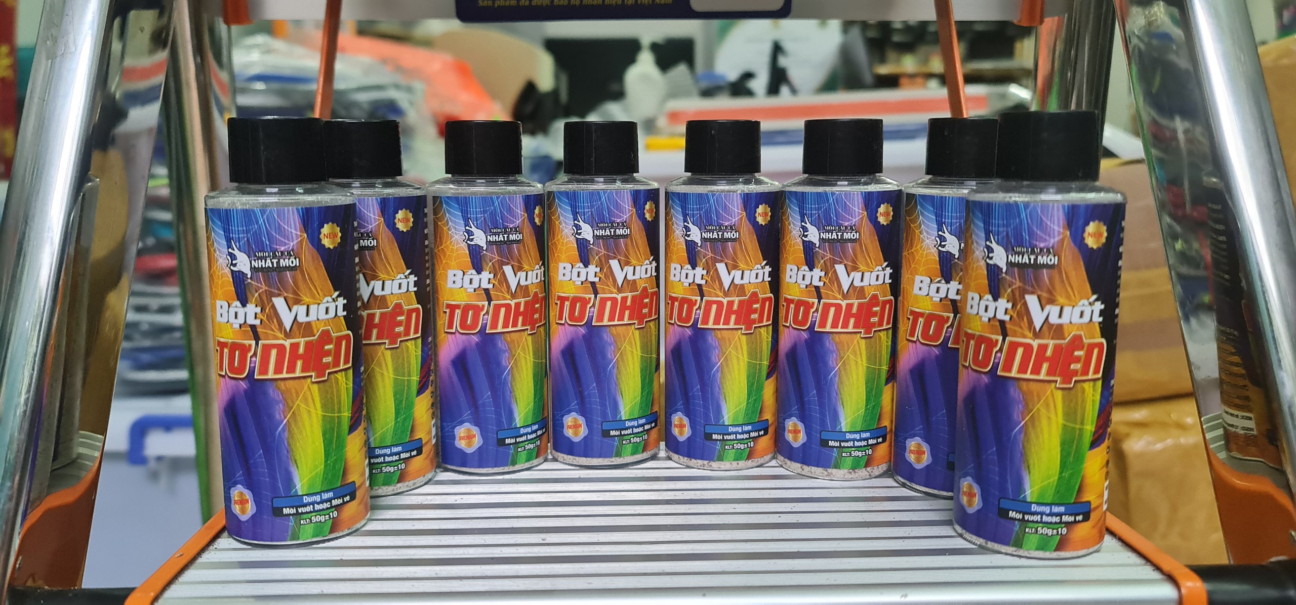 Bột vuốt tơ nhện câu cá Phú Thành