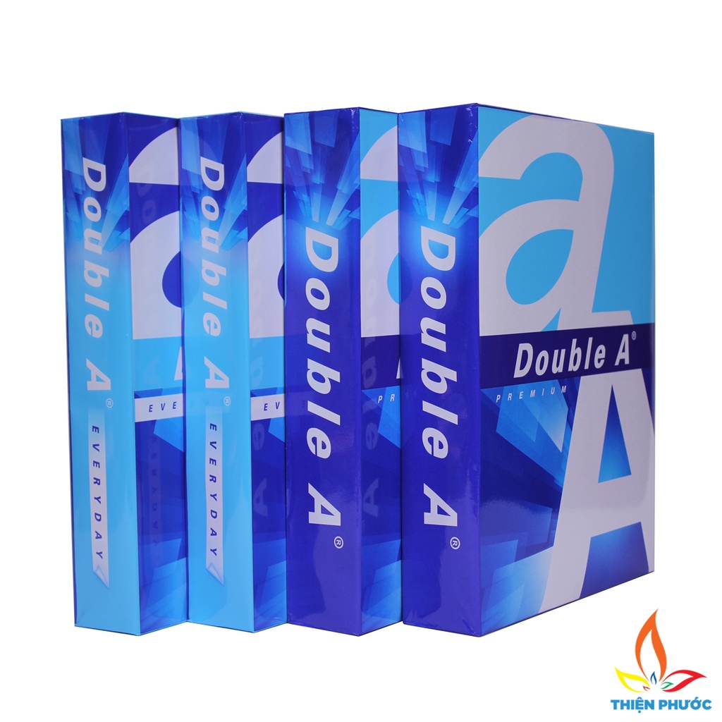 Giấy A4 Double A 80gsm dày 500 tờ THIỆN PHƯỚC