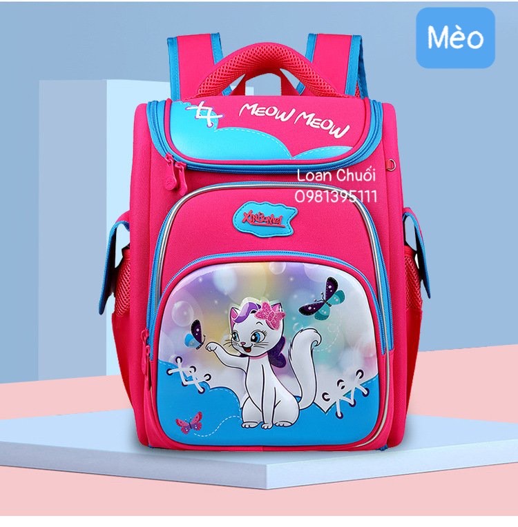 Balo chống gù xuất nga xinbomei cho bé lớp 1.23