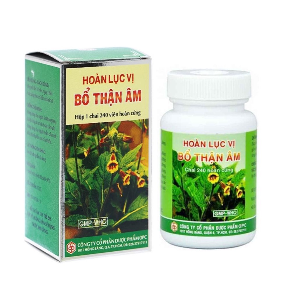 [Hộp 240 Viên Hoàn] HOÀN LỤC VỊ BỔ THẬN ÂM OPC
