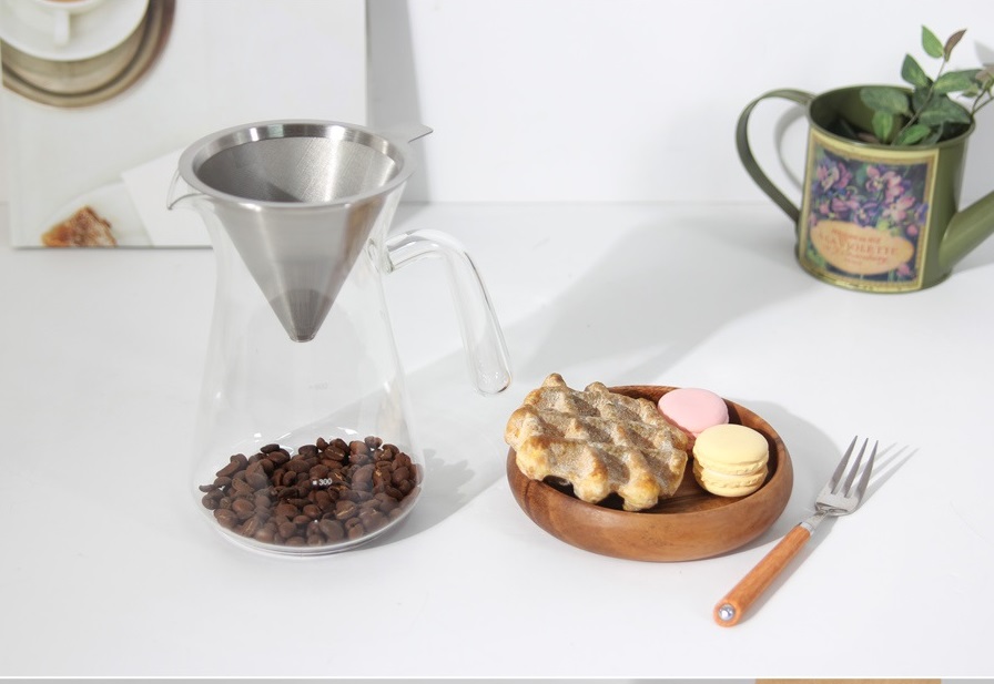 Bình pha cafe thủy tinh Samadoyo FT012 (600ml)